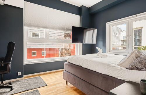 Arstad Apartamento | Dinbnb Apartments I 78sqm for the family I Balcony & near the sea