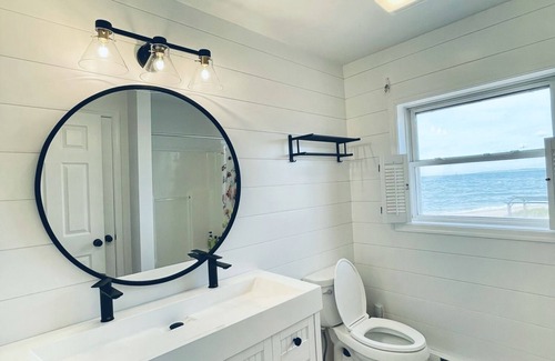 Morgan Point Casa | Direct Beachfront Modern Cottage on Private Beach