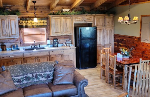 Sylvan Shores Cabina | Direct Waterfront Cabin with Boat Dock & Swim Deck
