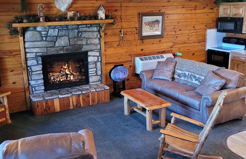 Sylvan Shores Cabina | Direct Waterfront Cabin with Boat Dock & Swim Deck