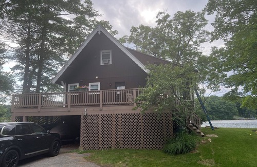 Sturbridge Casa | Directa frente al mar Lake House, impresionantes vistas para 8 personas en una PENÍNSULA privada!