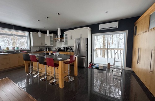Bromont Chalet De Esquí | Directly in the mountain for calm and lots of activities
