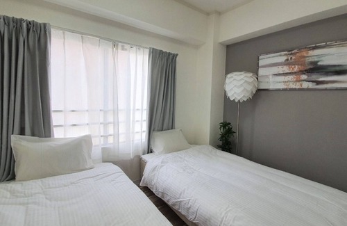 Chuo Ward Apartamento | Discount for consecutive nights Westernstyle tw - Sunpark Heights 201 / Kobe Hyōgo