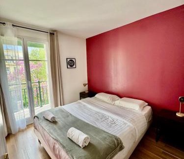 Chessy Apartamento | Disney, very nice 2 bedrooms family apartment, wifi, NETFLIX 8 pers