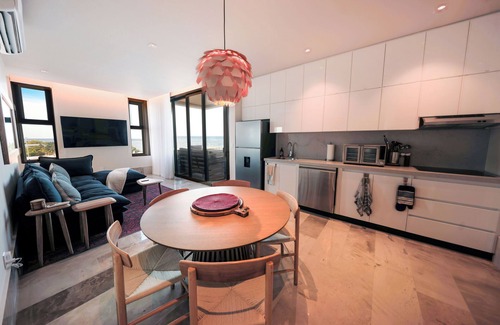 Puerto Morelos Apartamento | Distrito Puerto - Ocean & Mangrove Views