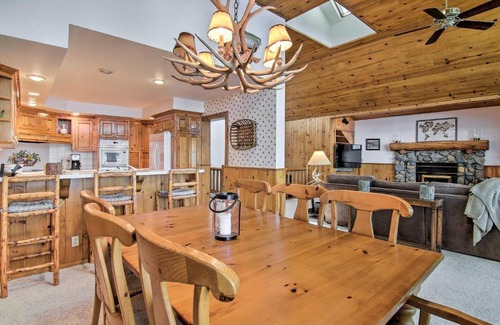 Meeks Bay Casa | Dock Access and Hot Tub Waterfront Meeks Bay Home