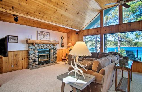 Meeks Bay Casa | Dock Access and Hot Tub Waterfront Meeks Bay Home