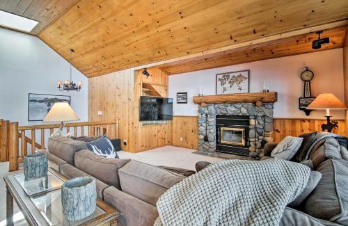 Meeks Bay Casa | Dock Access and Hot Tub Waterfront Meeks Bay Home