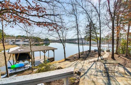 Hot Springs Village Casa | Dock, Hot Tub and Views Stunning Lake Coronado Gem