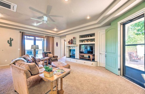 Ruidoso Downs Casa | Docs Retreat in Ruidoso Downs with Mtn Views