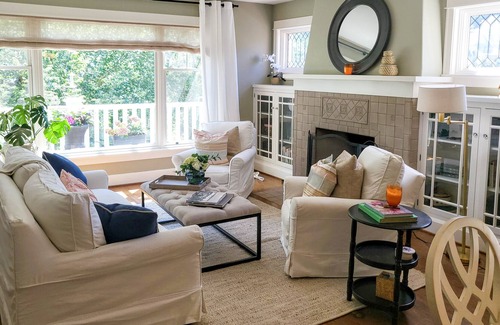 Phinney Ridge Casa | Dog-friendly city escape with private patio, grill, firepit, fireplace, & W/D