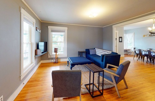 Lowell Casa | Dog-friendly, historic home with balcony - near lakes, hikes & ski slopes