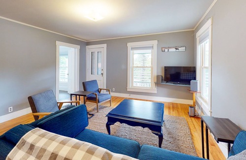 Lowell Casa | Dog-friendly, historic home with balcony - near lakes, hikes & ski slopes