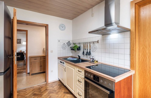 Enzklosterle Apartamento | Apartamento vacacional apto para perros Wildbach 80 m², 2 dormitorios, sauna de infrarrojos, máx. 4 personas