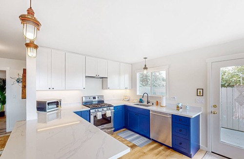 Old Town Casa | Dog-friendly home near local shops with bay & ocean view, deck, & wood stove