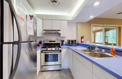 Big Bay Casa | Dog-friendly home near Petenwell Lake - gas grill & outdoor dining area