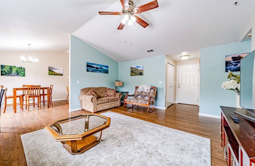 McKinleyville Casa | Dog-Friendly Home with Private Hot Tub, Large Deck, Fire Table & Washer/Dryer