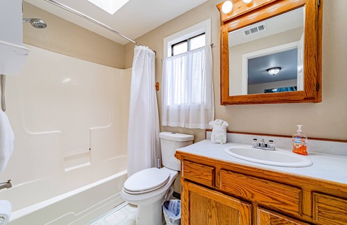 McKinleyville Casa | Dog-Friendly Home with Private Hot Tub, Large Deck, Fire Table & Washer/Dryer