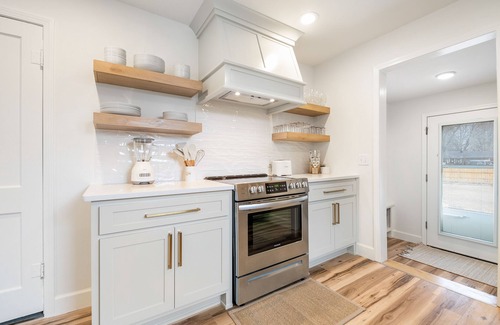 Downtown Casa | Dog-friendly home with a firepit, yard, washer/dryer, central AC & game room