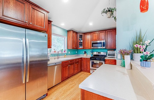 Guerneville Casa | Dog-friendly home with AC, walk to downtown Guerneville & Johnson's Beach