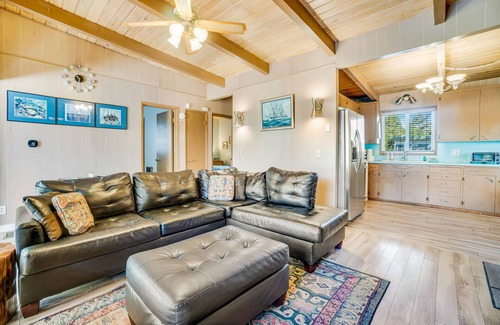 Tierra Del Mar Casa | Dog-friendly home with hot tub, fireplace, & game room - steps to beach