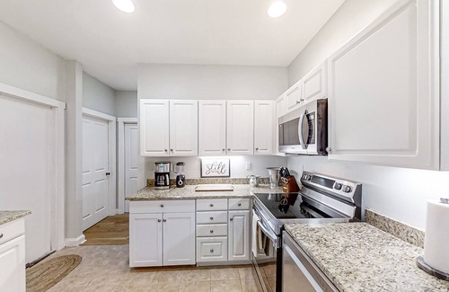 Highlands Casa | Dog-friendly home with private deck, outdoor fireplace, & immaculate interior