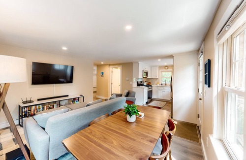 Cotuit Casa | Dog-friendly house in a quiet neighborhood with furnished porch & washer/dryer