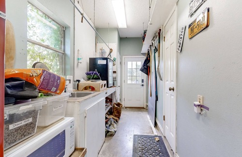 Austin Casa | Dog-friendly house with private pool, patio, grill, central AC, & washer/dryer