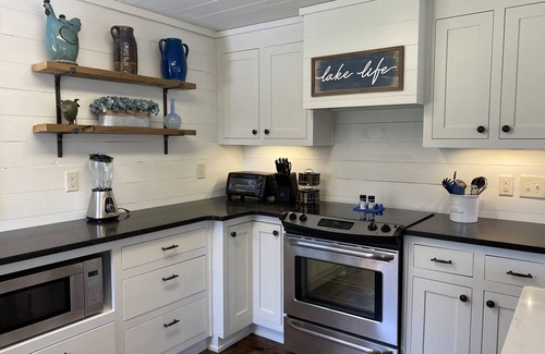 Jackson Casa | Dog-friendly Jackson Lake front! Large game room, Fire pit, 2 king beds-3 queen