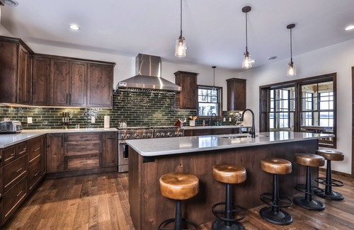 St Germain Casa | Dog-friendly lakefront home with firepit, 2 grills, fireplace, dock, & kayaks