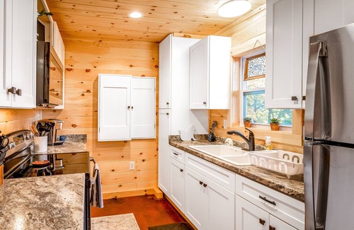 Scaly Mountain Casa | Dog-friendly mountain-view house with near skiing with Starlink internet