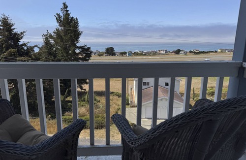 Shelter Cove Casa | Dog-friendly ocean-view home with gas grill - walk to beach or golf course