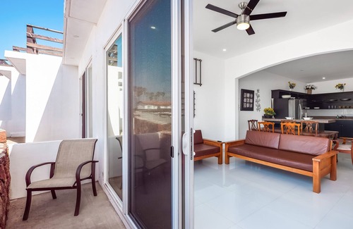 La Paloma Casa | Dog-friendly ocean-view home with heated outdoor pool, hot tub, streaming, patio
