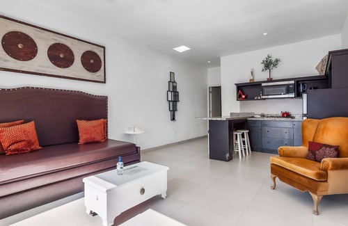 La Paloma Casa | Dog-friendly suite with beach views, outdoor pool, patio, kitchenette, & AC