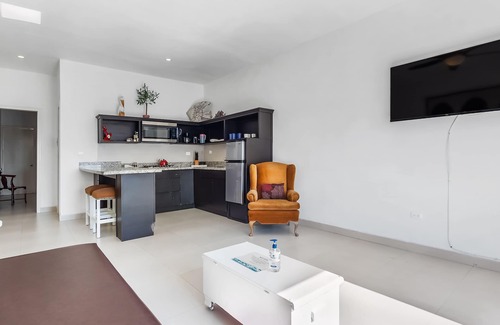 La Paloma Casa | Dog-friendly suite with beach views, outdoor pool, patio, kitchenette, & AC