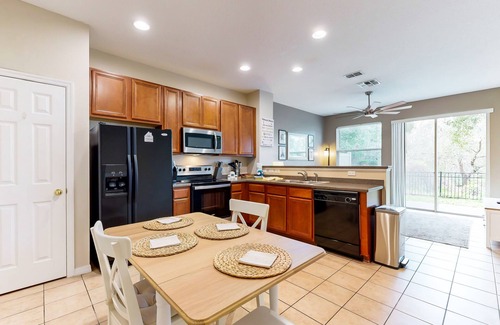 Crestwynd Bay Casa | Dog-friendly townhouse near Disney with outdoor pool, patio, streaming, W/D, AC