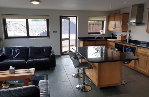 Rhyd-y-clafdy Villa | Villa con jacuzzi con vistas a la ciudad con vistas al mar y a la montaña