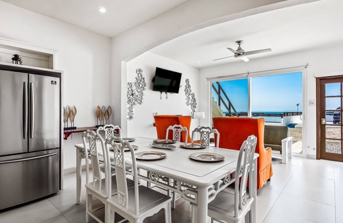 La Paloma Casa | Dog-friendly villa with heated pool, hot tub, streaming, partial ocean views