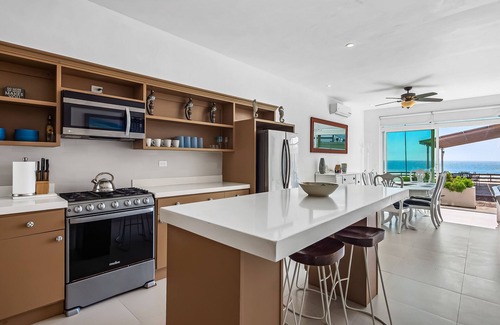 La Paloma Villa | Dog-friendly villa with beach views, patio, outdoor pool, streaming, partial AC