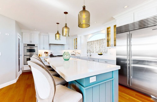 Mattapoisett Casa | Dog-friendly waterfront home with hot tub, kayaks/bikes/SUPs, deck, & firepit
