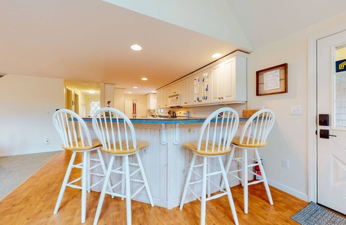 Birchview by the Saco Casa | Dog-friendly, waterfront home on the Saco River with private hot tub & fireplace