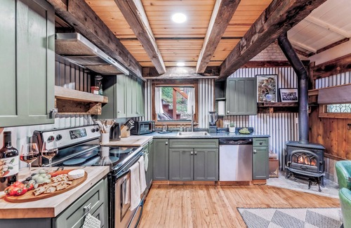 Jamestown Cabina | Dog-Friendly Year-Round Creekside Cabin Hot Tub 5.8 Acres