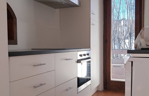 Ziano di Fiemme Apartamento | Apartamento Dolomiti 2 grandes balcones con vistas a la estufa de diésel Val di Fiemme