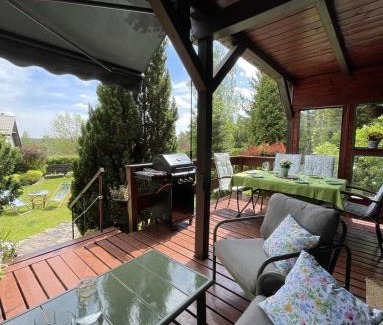 gmina Stezyca Casa | Dom Zielarki z widokiem na jezioro, sauna, balia