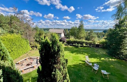 gmina Stezyca Casa | Dom Zielarki z widokiem na jezioro, sauna, balia