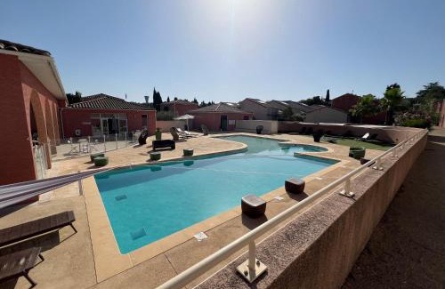 Saint-Christol Casa | Domaine de Bacchus-Villa Occitane-Climatisée 4 couchages