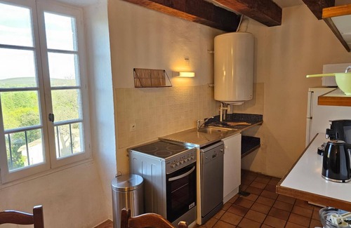 Sauve Apartamento | Duplex-Zenith Terrasse-Apartamento-Baño con ducha-Vista al campo