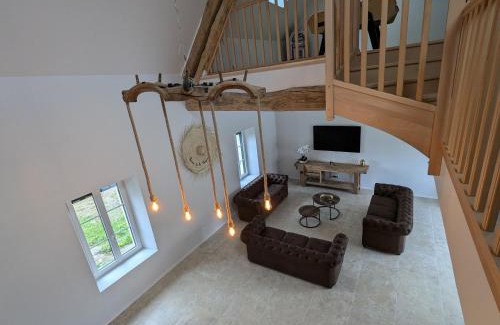 Lorcy Casa | Domaine Ferme rénovée avec SPA, 15 couchages, parking privatif, proche Paris - FR-1-590-580