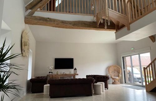 Lorcy Casa | Domaine Ferme rénovée avec SPA, 15 couchages, parking privatif, proche Paris - FR-1-590-580
