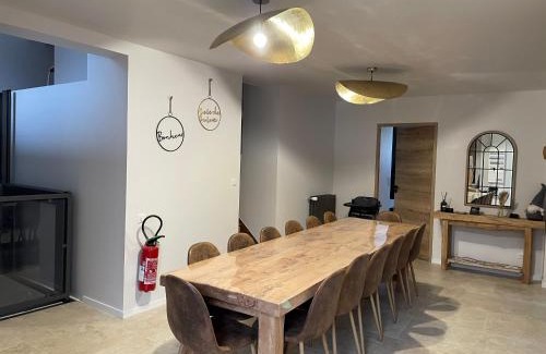 Lorcy Casa | Domaine Ferme rénovée avec SPA, 15 couchages, parking privatif, proche Paris - FR-1-590-580